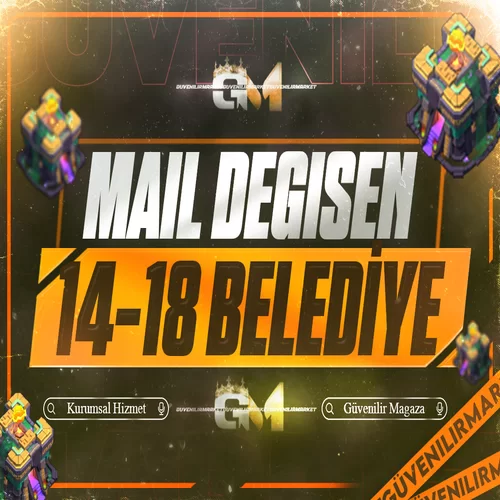 Clash of Clans 14-18 Belediye Mail Değişen